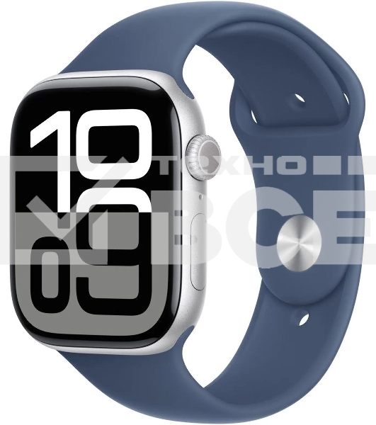 Смарт-часы Apple Watch S10 46mm серебристый