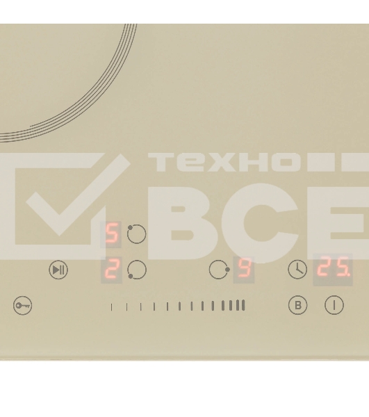 Индукционная варочная поверхность Krona VENTO 45 IV B слоновая кость