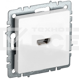 Розетка HDMI IEK BRITE РHDMI-0-БрБ белый