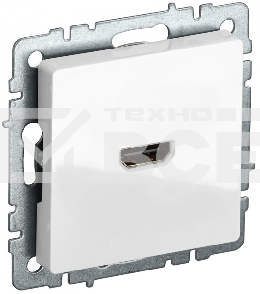 Розетка HDMI IEK BRITE РHDMI-0-БрБ белый