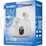 Беспроводные внутриканальные наушники с микрофоном Sven E-310B, белый (Bluetooth, TWS, ANC, ENC, APP), фото2