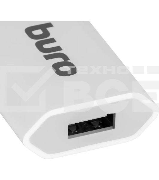 Сетевое зарядное устройство Buro TJ-164w 1A универсальное белый