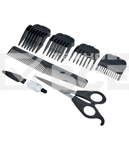 Машинка для стрижки волос ЯРОМИР ЯР-702 черный с красным