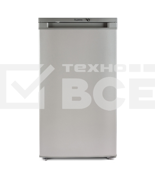 Холодильник Бирюса M408 металлик однокамерный 88/27л морозилка сверху