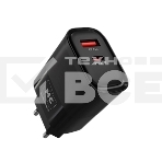Сетевое зарядное устройство MORE CHOICE NC82 1USB+1Type-C 3.0A PD 35W+QC3.0 для Type-C Type-C черный, фото3