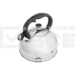 Чайник для плиты металлический LARA LR00-64, (матовый) 4 л, автоподъем крышки, индукционное капсулированное дно, нейлон. ручка, фото3