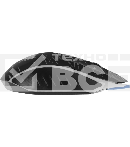 Мышь проводная Defender Dark Agent GM-590L черный, 12800 dpi, USB, кнопки - 6