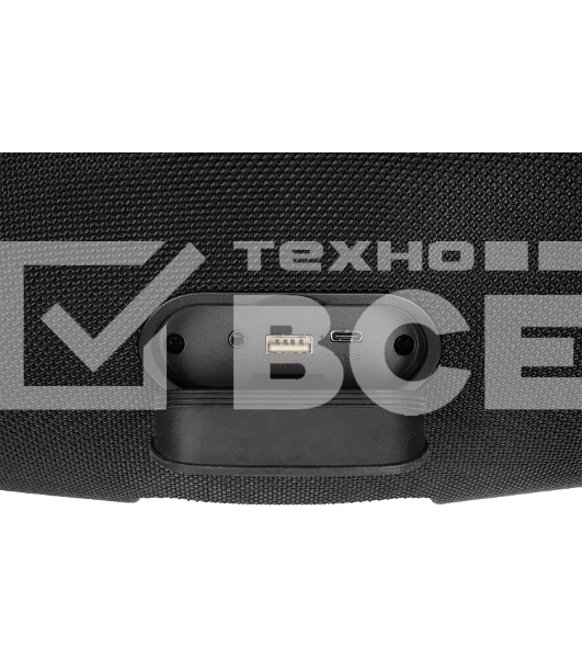 Колонка портативная Ural Урал ТТ М6+ КАРАОКЕ черный/черный 110W 1.1 BT/3.5Jack/USB-C 10м 8000mAh (ФР-00003975)