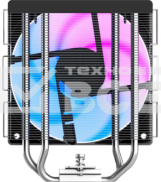 Кулер для процессора ID-COOLING SE-214-XT V2 LGA1851/1700/1200/115X/AM5/AM4 (16шт/кор, TDP 200W, PWM, 4 тепл.трубки прямого контакта, FAN 120мм, Random Spectrum Lighting) RET