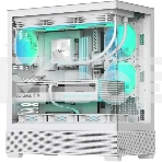 Компьютерный корпус Aerocool/Formula Crystal Z2 белый без БП ATX 5x120мм 1xUSB 2.0 2xUSB 3.0 audio bott PSU, фото 1