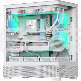 Компьютерный корпус Aerocool/Formula Crystal Z2 белый без БП ATX 5x120мм 1xUSB 2.0 2xUSB 3.0 audio bott PSU