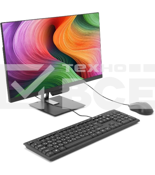 Моноблок Digma Action 21.5' Full HD N95 (1.7) 8Gb SSD 256Gb UHDG 600 CR Windows 11 Professional GbitEth WiFi BT 36W клавиатура мышь Cam черный 1920x1080