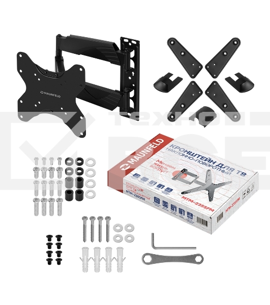 Кронштейн для ТВ наклонно-поворотный Maunfeld MTM-2355FM