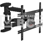 Кронштейн для телевизора Arm Media COBRA-60 черный, 32'-65' макс. 45 кг, настенный, поворотно-выдвижной и наклонный, фото 1