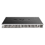 Коммутатор D-Link DGS-3130-54PS/B, 48×1 Гбит/с + 2×10 Гбит/с Base-T + 4×10 Гбит/с SFP+, управляемый, фото 1