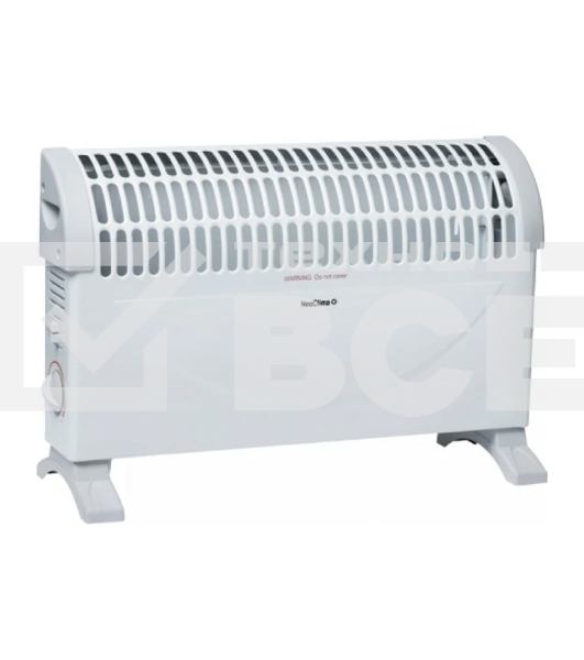 Конвектор Neoclima Fast 1500 w белый, 1500 Вт, 15 м2, термостат