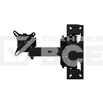 Кронштейн LE'STER LST-101.05 ТВ 10'- 32' vesa 100x100, черный, 2 колена, фото2