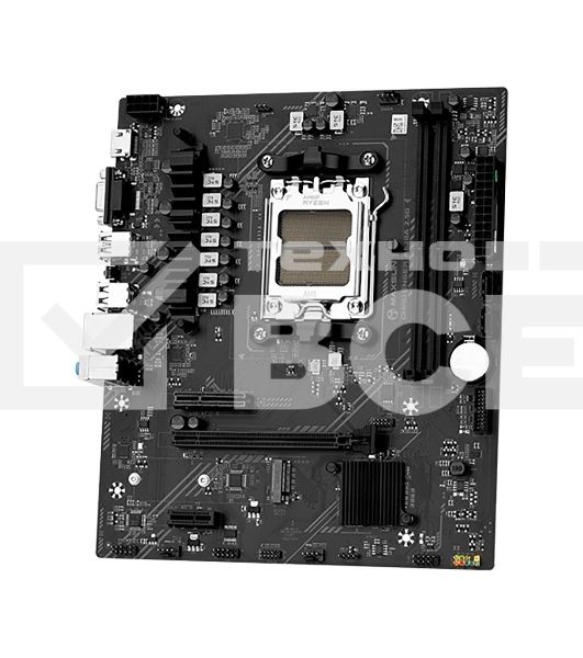 Материнская плата Maxsun Challenger A620A 2.5G, AM5, AMD A620, 2xDDR5, 2xSATA, 1xM.2, 1xPCI-E 4.0 x16, 1xPCI-E x4, 1xPCI-E x1, 1xVGA, 1xHDMI, 1x 2.5Gb LAN, 2xUSB-A 2.0, 4xUSB-A 3.2 Gen 1, 5.1, mATX
