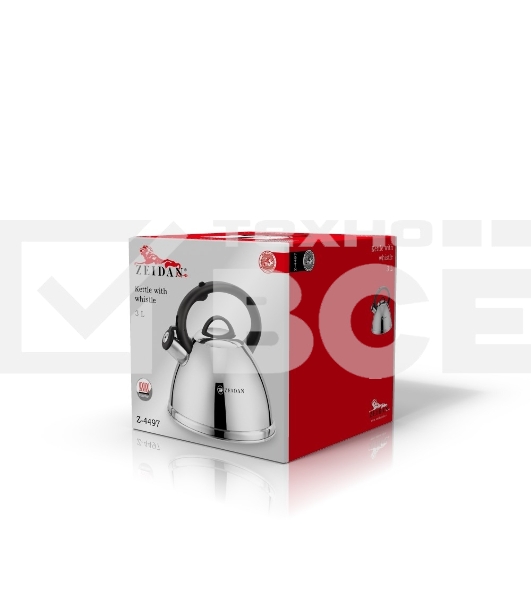 Чайник для плиты со свистком Zeidan Z-4497 3 л