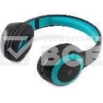 Гарнитура накладные Digma BT-15 черный/голубой беспроводные bluetooth оголовье, фото13