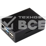 Металлический корпус RA794 для Raspberry Pi 5 c охлаждающим вентилятором, фото 1