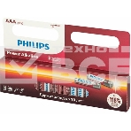 Элемент питания алкалиновый AAA/LR03 1.5В Power (блист. 12шт) Philips Б0064681, фото2