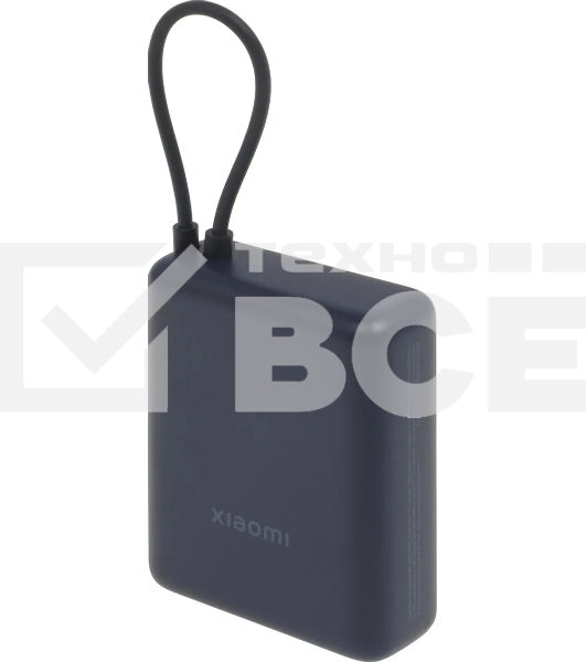 Портативный аккумулятор Xiaomi BHR9341GL 10000mAh PD 33W 3A USB-A/USB-C синий