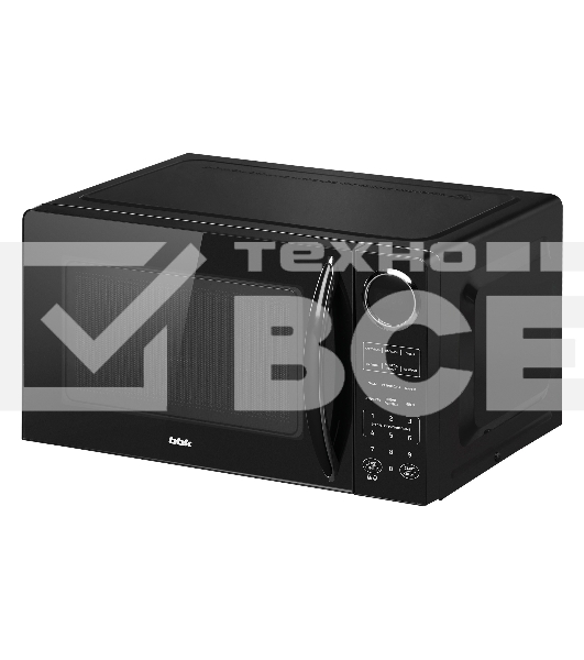 Микроволновая печь BBK 23MWS-907S/B (черный)