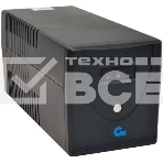 Источник бесперебойного питания Связь Инжиниринг СИПБ1БА.6-11/ЛИ Schuko 600Вт 1000ВА черный, фото 1