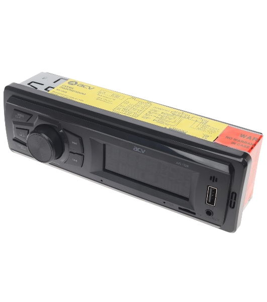 Автомагнитола ACV AVS-1701R, 1 DIN, USB Type-A, AUX