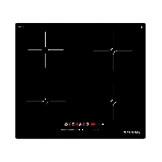 Индукционная варочная панель Kuppersberg ICI 607, High-Tech, индукция, 60 см, 4 зоны нагрева, 9 уровней мощности, inverter, таймер, пауза, Booster, слайдерное управление, черный, фото2