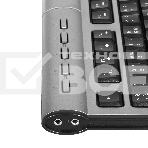 Клавиатура проводная A4Tech KLS-7MUU USB серебристый/черный, фото4