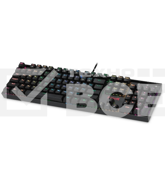 Клавиатура проводная игровая REDRAGON MITRA (USB, MAGN. RED, RGb)