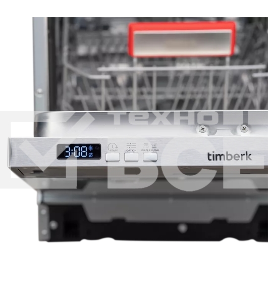 Посудомоечная машина Timberk Set&Dry T-DW45BI103 серебристый (узкая)