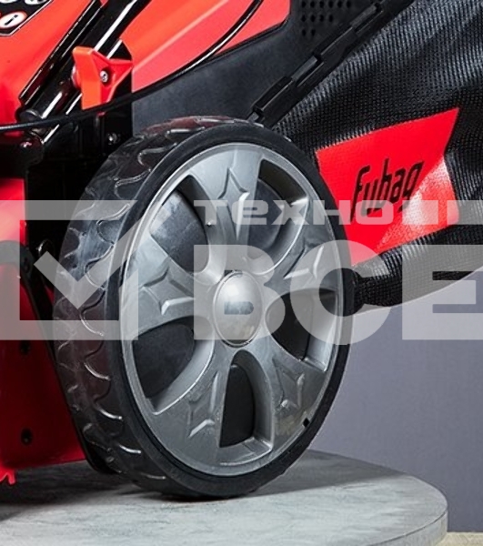 Газонокосилка бензиновая FUBAG FPL 46 SM ES (мощность 2,5, двигатель 4 тактный самоходна, ширина скаш 53 см, высота скаш мм 32/36/43/50/57/64/71/80, Мульчирование да, травосборника, л 65) 41050