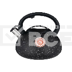 Чайник для плиты AGNESS 907-080 Black Marble нерж. 3 л, фото4