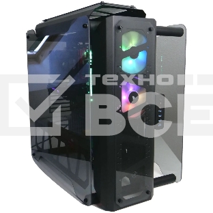 Корпус без блока питания Raijintek ENYO, Full-Tower, TG, no fans, 4xUSB-A 3.0, SSI-EEB, E-ATX, ATX, mATX, mITX Black