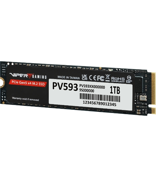 Накопитель SSD M.2 PCIE 1Tb 2280 NVMe PV593P1TbM28H PATRIOT
