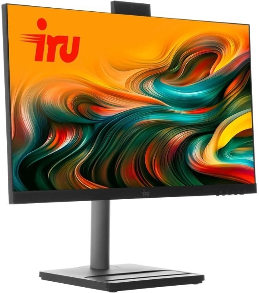 Моноблок IRU Tactio 24ID 24.5' Full HD i5 12400 (2.5) 16Gb SSD512Gb UHDG 730 Windows 11 Pro 64 GbitEth WiFi BT 120W Cam черный 1920x1080 (RUS)