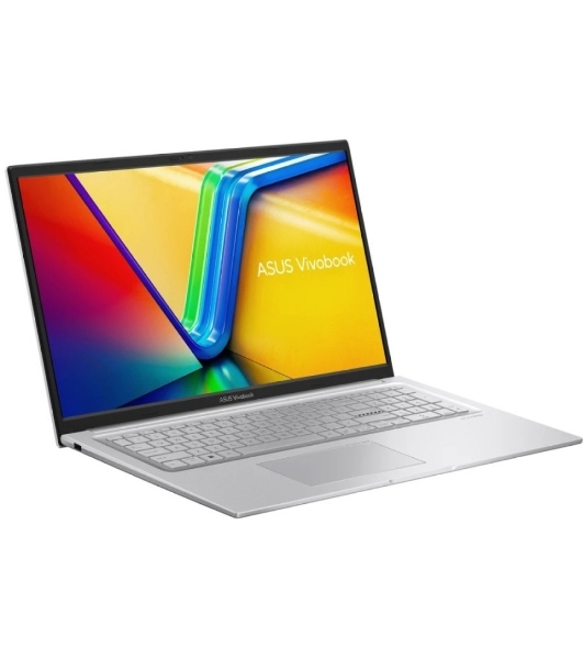 Ноутбук ASUS VivoBook 17 X1704VA-AU1228/17.3'/IPS/Intel Core 5 120U/16GB/512GB SSD/Intel Graphics/DOS/серебристый/2.1kg