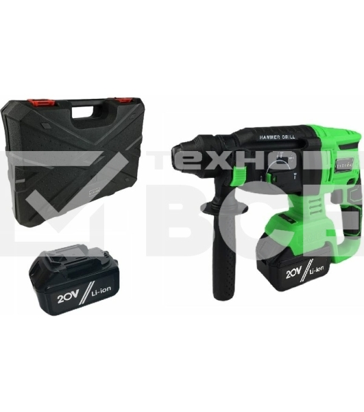 Перфоратор Zitrek Destroyer Pro патрон:SDS-plus аккум. (кейс в комплекте)