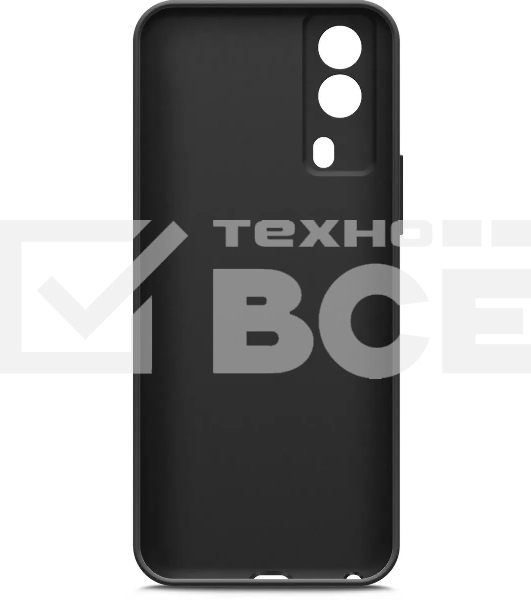 Чехол (клип-кейс) BoraSCO для Vivo Y53S черный