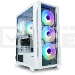 Компьютерный корпус MidiTower Zalman I3 NEO TG White (ATX, front mesh, TG window, USB 2.0 x1, USB 3.0x2, 4x120мм RGb fan, без БП) (I3 NEO TG White), фото 1