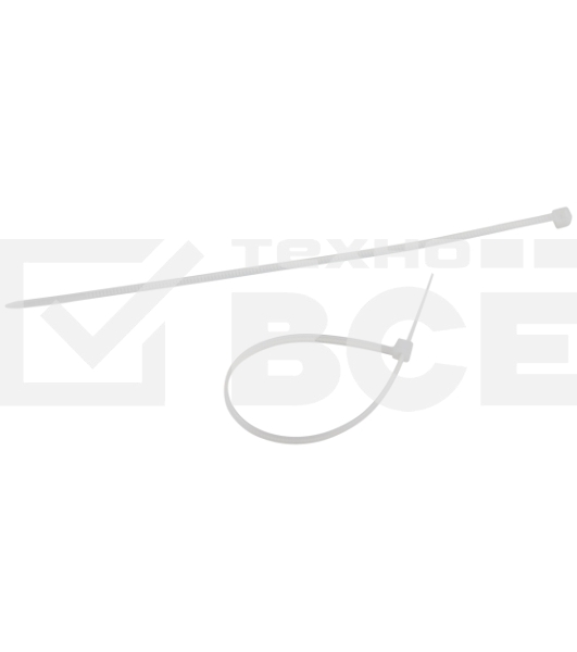 Хомут кабельный ЭРА Simple 2.5х150 NO-224-187 белый (уп. 100 шт)