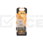 Набор сверл по металлу Denzel 2-8мм, Р6М5К8-TiN, Golden Tip, 6 шт 723004, фото3