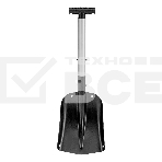 Лопата автомобильная Denzel алюминиевая, 212х280х650-815 мм, телескопический черенок, фото5