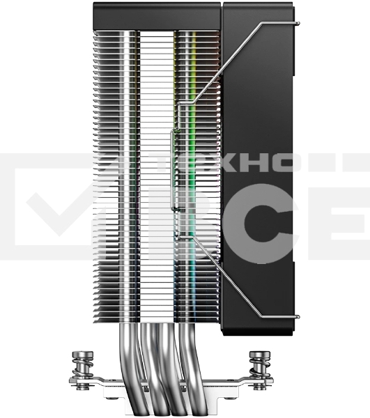 Кулер для процессора ID-COOLING SE-214-XT V2 LGA1851/1700/1200/115X/AM5/AM4 (16шт/кор, TDP 200W, PWM, 4 тепл.трубки прямого контакта, FAN 120мм, Random Spectrum Lighting) RET