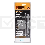 Нож складной Denzel, многоцелевой, системы Liner-Lock, с накладкой G10 на прямой рук-ке+стеклобой 79208, фото5