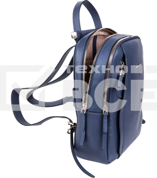Рюкзак женский Piquadro Circle CA5566W92/BLU4 синий кожа