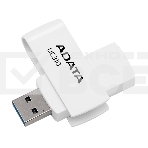 Флешка USB ADATA UC310 (UC310-128G-RWH), 128Gb, USB 3.2 Gen1, R/W 100/30, белый, фото3